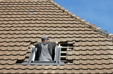 Pose de velux - Lamothe-Landerron